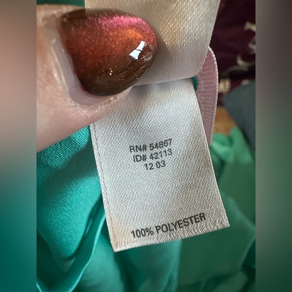 Y2K 2003 vintage lingerie Victoria’s Secret satin slip dress L and robe OS SET - Picture 13 of 14